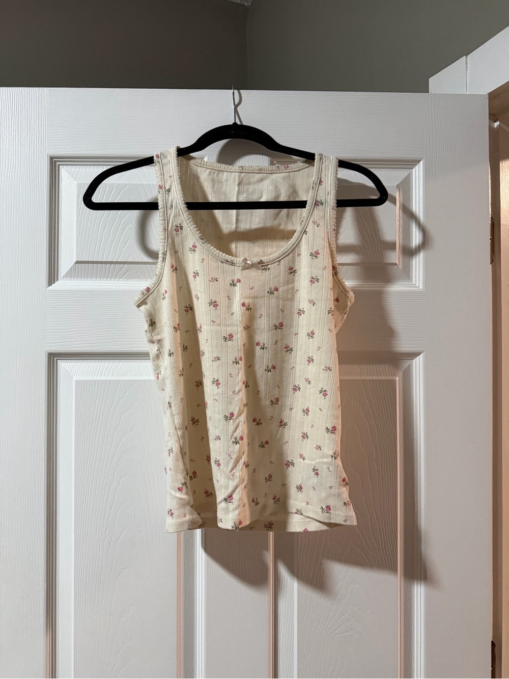 GAP Pointelle PJ Set | Tank Top + Wide Leg Pant - Picture 12 of 13